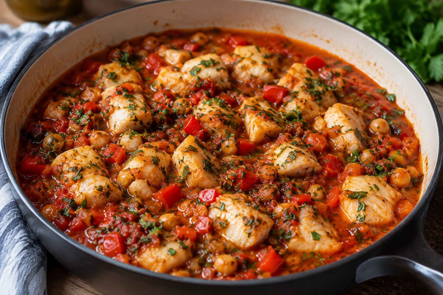 Easy Moroccan Fish, a Moroccan family recipe