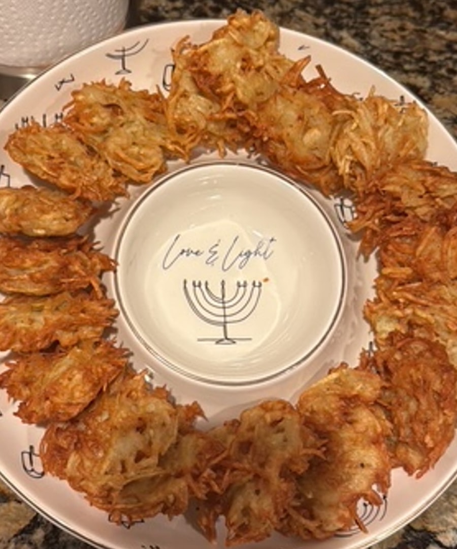 Rebeca's Latkes, a Jewish family recipe